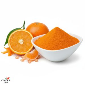 مسحوق البرتقال الطبيعي