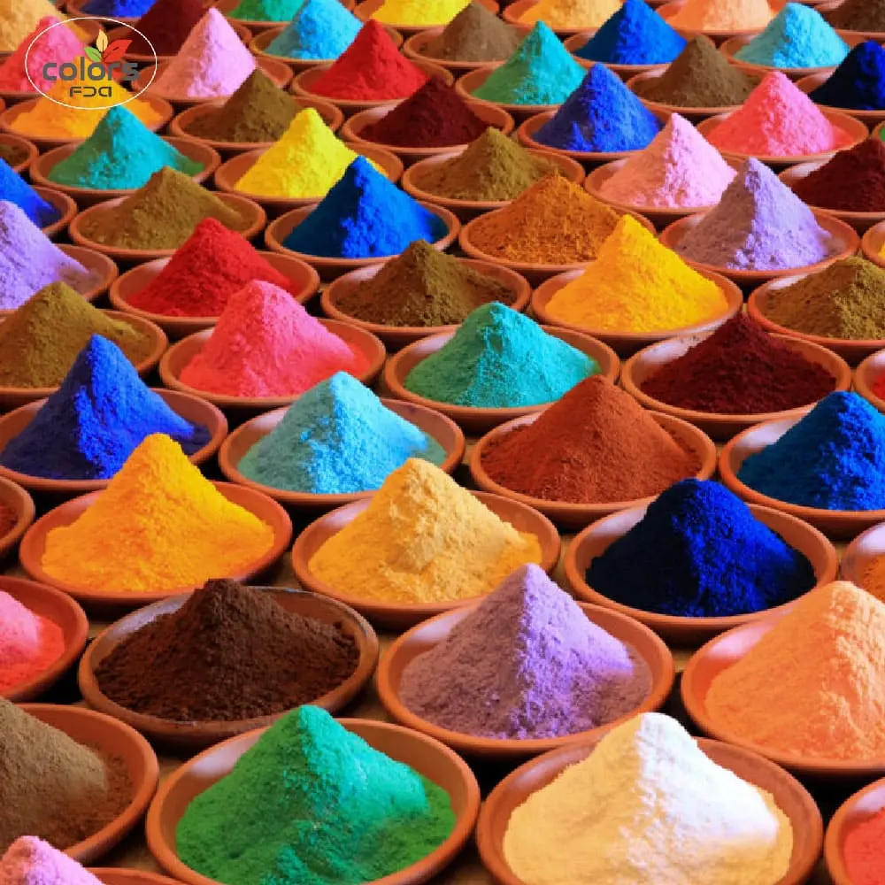 ألوان بودرة غذائية مخصصة للشكولاته والحلويات بجودة احترافية من ColorsFDA